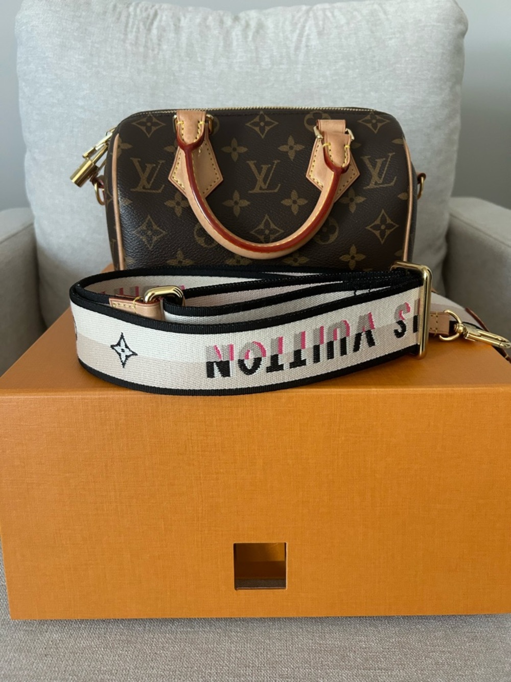 Louis Vuitton Speedy Bandoulière 20 bag